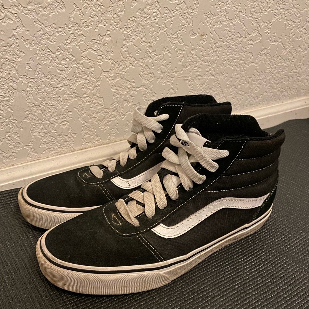 Black Hightop Vans